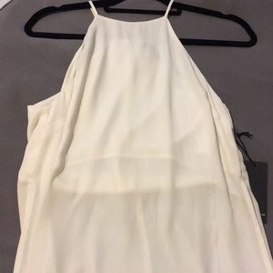 NWT forever 21 top with sheer maxi detail